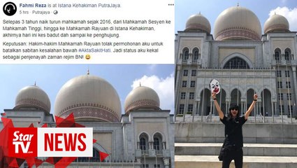 Court of Appeal upholds guilty verdict on Fahmi Reza’s caricature of Najib