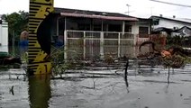 Penang residents prepare for floods