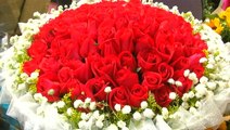 Enthusiasm for Valentine's Day boosts floral business