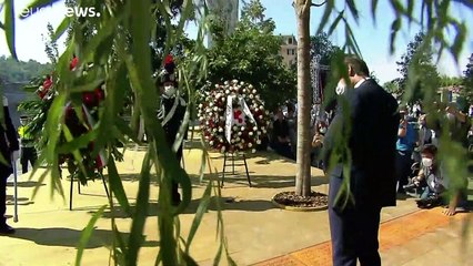 Homenaje a las víctimas del puente Morandi dos años después de la tragedia