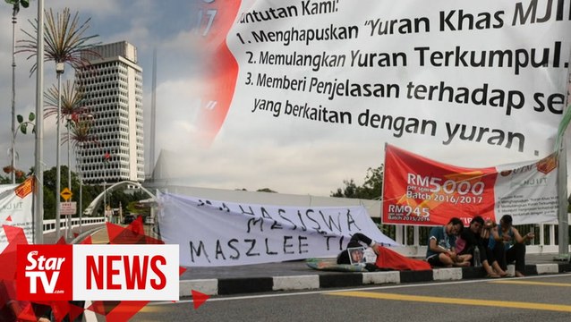 MJIIT students demand minister to take action over hike in school fees