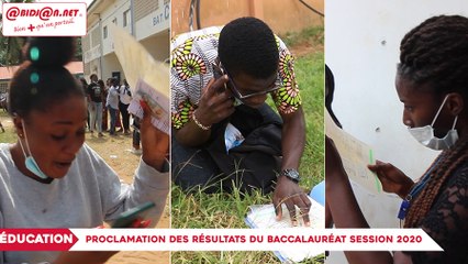 Proclamation des résultats du baccalauréat session 2020