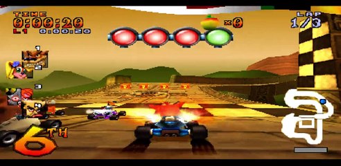 Crash CTR - Papu´s Pyramid - PLAYSTATION SONY