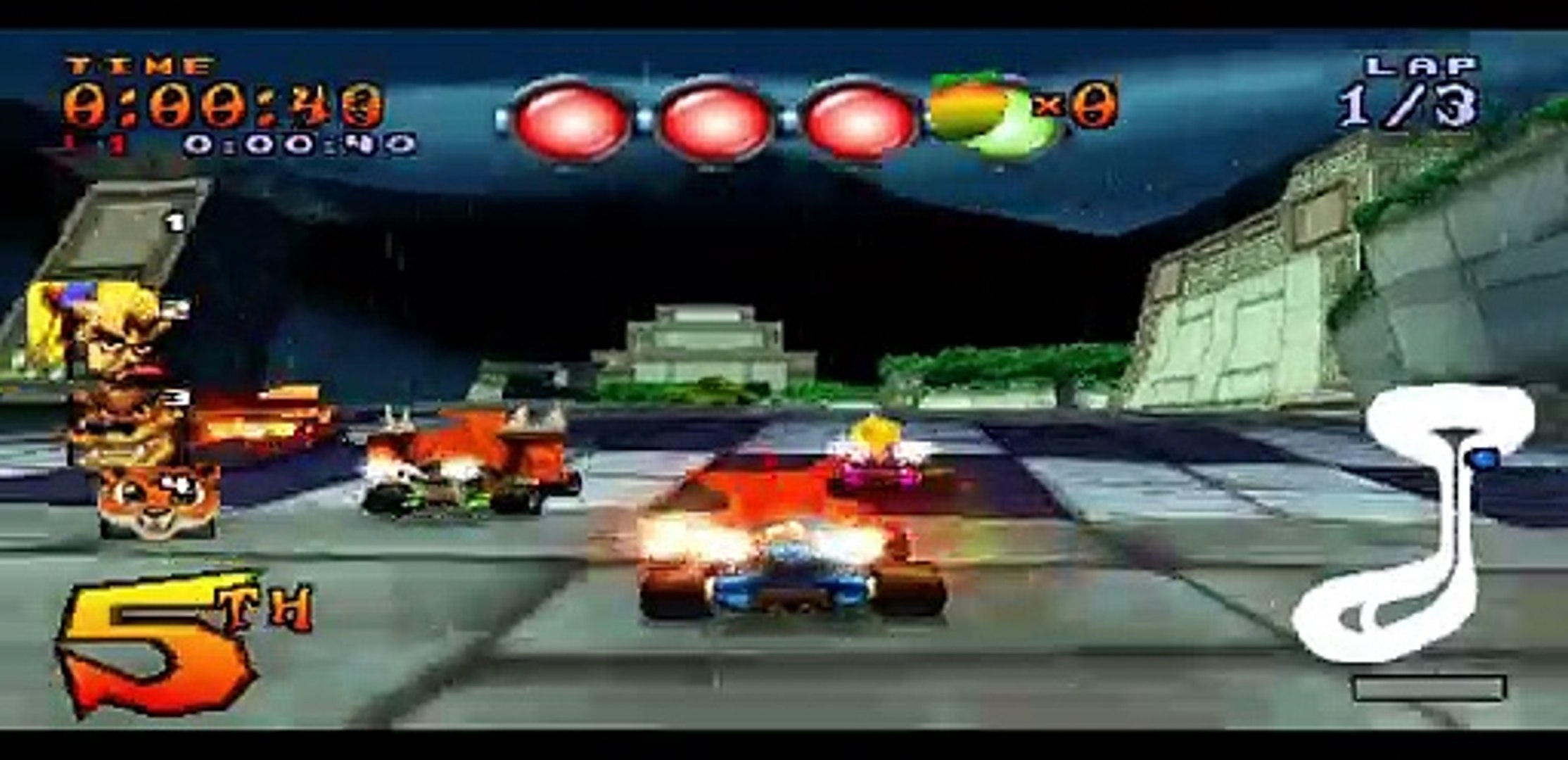 ⁣Crash CTR - Tiger Temple - PLAYSTATION SONY