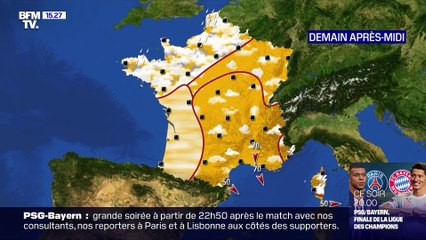 La météo pour ce lundi 24 août 2020