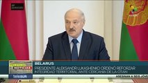 Belarús: Lukashenko ordena reforzar integridad territorial por la OTAN