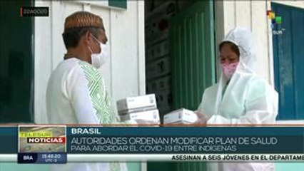 Brasil: ordenan nuevo plan contra la COVID-19 para pueblos indígenas
