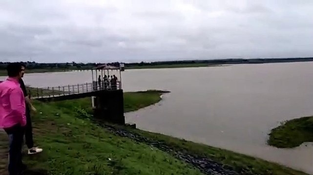शाजापुर के चिल्लर डैम में आया 9 फीट पानी