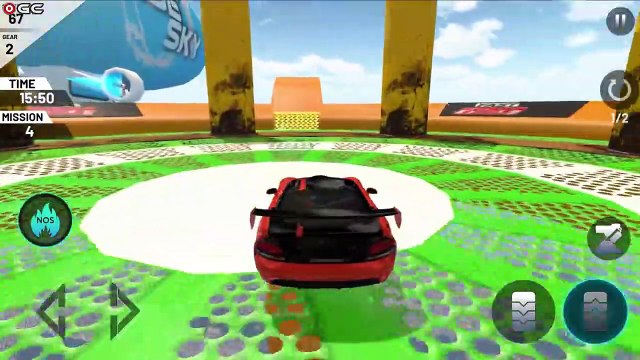 Extreme Stunts GT Racing Car Mega Ramp Games - Impossible Driving Game - Android GamePlay