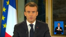 Macron to speed up tax cuts, raise wages at 'historic time' for France