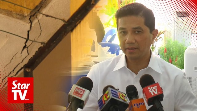 Azmin: Repair work to be sped up in time for the Hari Raya Aidilfitri celebration