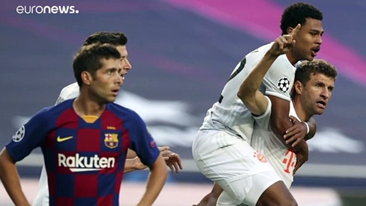 Ligue des champions : le Bayern Munich écrase le FC Barcelone