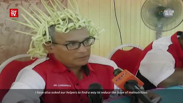 Orang Asli children suffering from malnutrition
