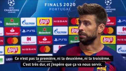 Quarts - Piqué : "Je suis le premier à offrir de partir si on a besoin de sang neuf"