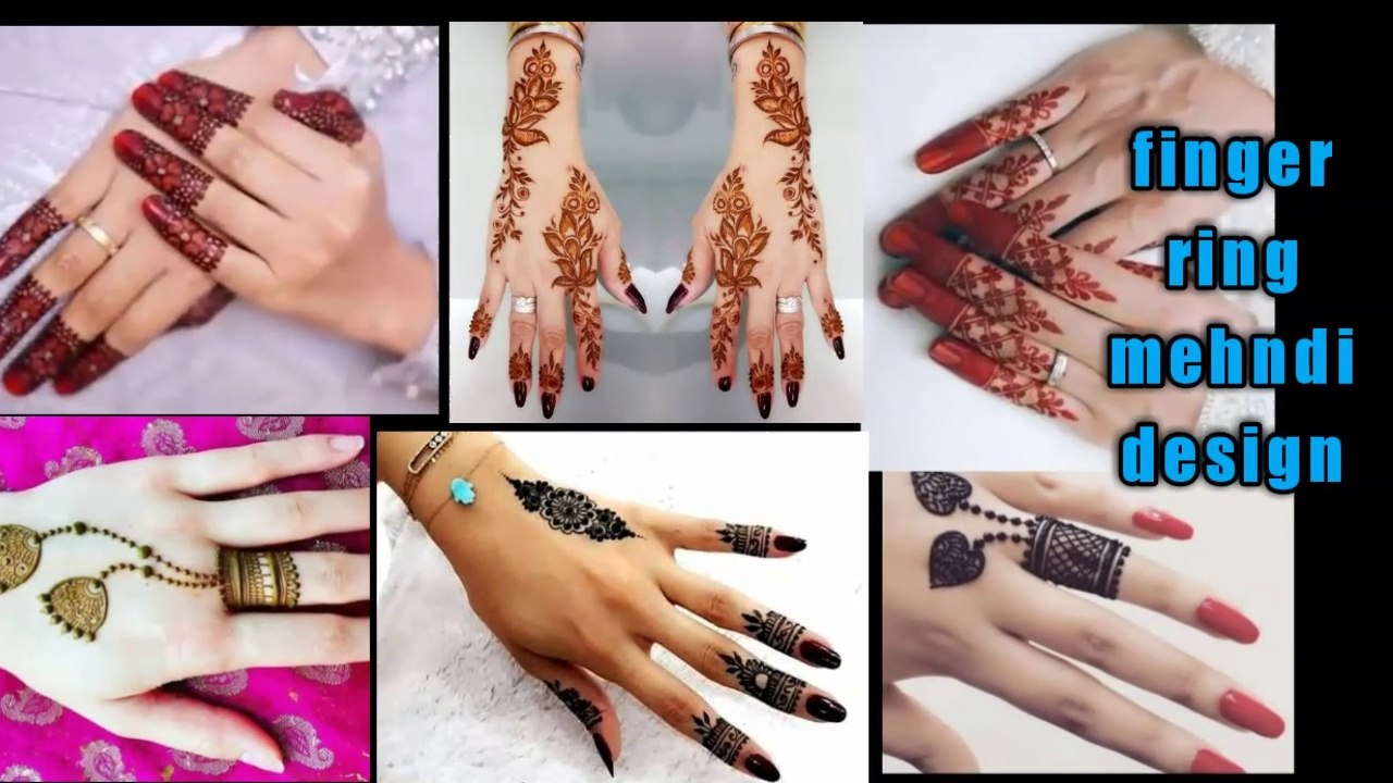 Finger ring mehndi design |finger mehndi design, मेहंदी डिजाइन उंगलियों की