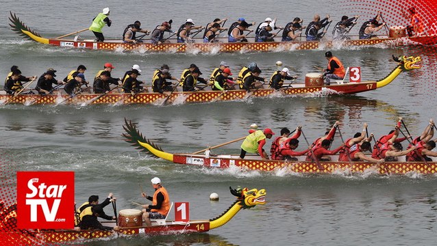 Penang Forward Sports Club is the winner of the Penang International Dragon Boat Regatta
