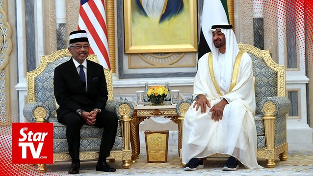 King, Abu Dhabi Crown Prince hold talks in Emirati capital
