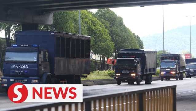 Immigration detains 1,368 illegals after Kuala Lumpur Wholesale Market raid Monday (May 11)