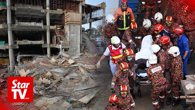 Gombak Integrated Transport Terminal car park collapses, three hurt