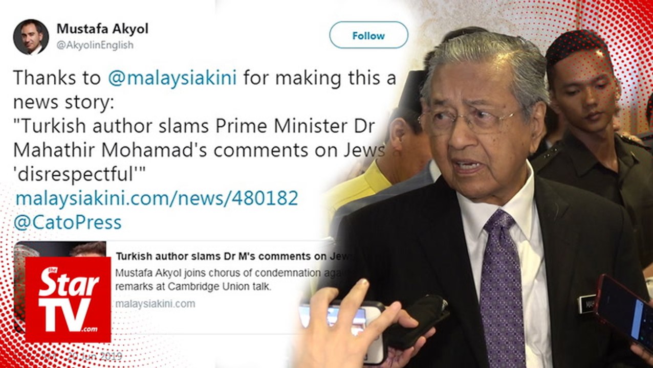 Dr M dismisses Turkish author's remarks over co...