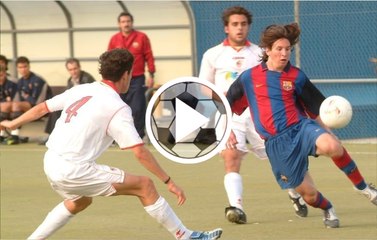 ¡Ya era un crack! Así jugaba Messi cuando llegó a España