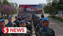 Female Chinese peacekeepers honored after terrorist attacks, COVID-19