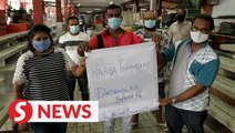 Jalan Othman wet market traders looking to hire local workers