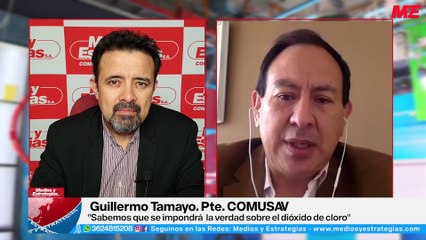 GUILLERMO TAMAYO - Pte. COMUSAV - Sabemos que se impondra la verdad sobre el dioxido de cloro