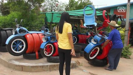 [NTV 010818] Old tires made useful