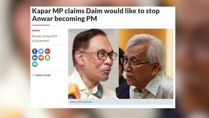 Dr M: Prove that I'm conspiring with Daim to stop Anwar from becoming PM