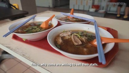 Hawker heritage at Beauty World food centre in Singapore