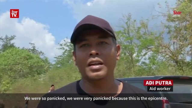 Aftershock brings fresh trauma to Indonesia's quake-hit Lombok