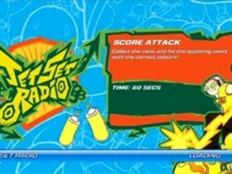 Sega Superstars Tennis Trailer Jet Set Radio
