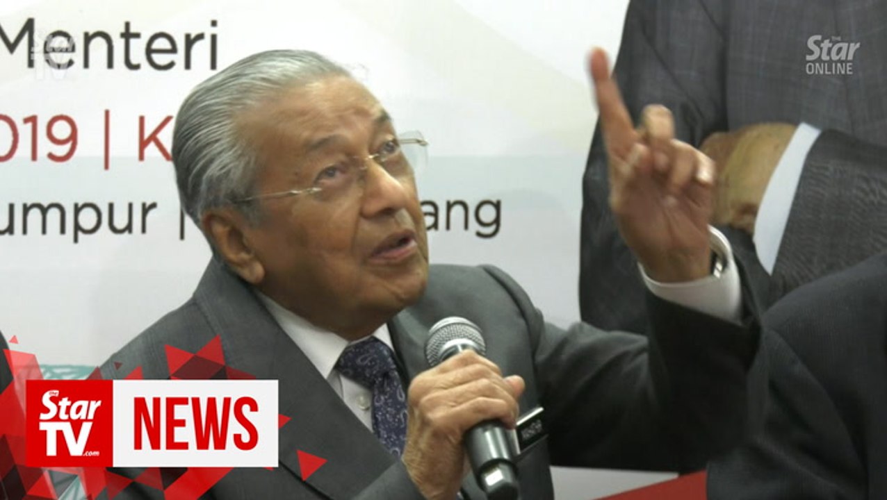 Traffic in the sky? Flying police? Quips Dr M