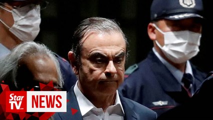 Скачать видео: Clues emerge to ousted Nissan chief’s escape route from Japan