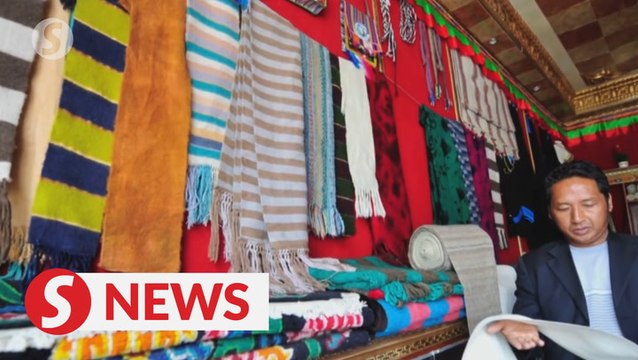 Art of Tsethang serge, Tibetan traditional fabric