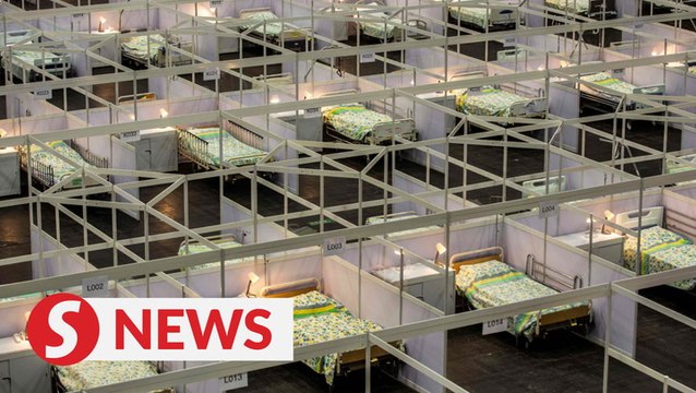 Hong Kong opens makeshift hospital for Covid-19 patients