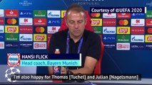 Flick happy to see German coaches in the Champions League semi-finals
