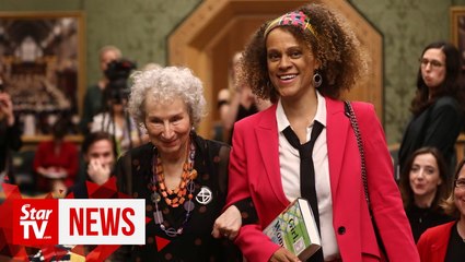 Oldest and first black female Booker Prize winners
