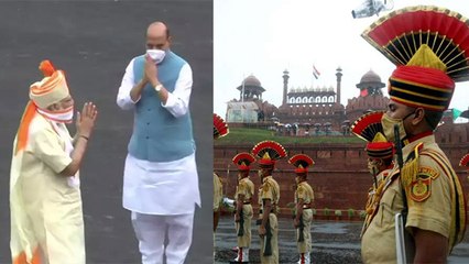 15 August 2020 Red Fort में PM Modi के Flag Hoist के दौरान 5 बातें रहीं Missing, WATCH VIDEO|Boldsky