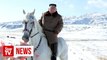 North Korea's Kim rides white stallion ahead of 'great operation'