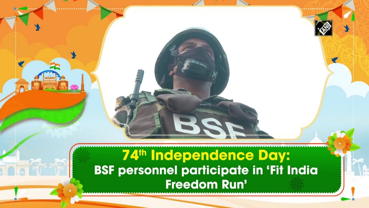 74th Independence Day: BSF personnel participat...