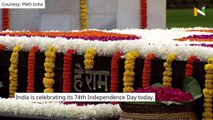 Independence Day 2020: PM Modi pays tribute at Raj Ghat