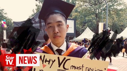UM lodges report over graduate's protest at convocation ceremony