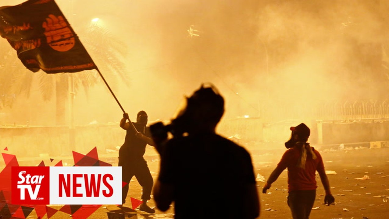 Eight killed, dozens wounded as Iraq protests flare again