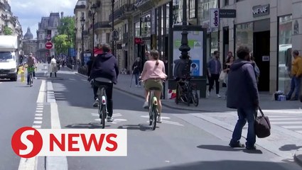 Download Video: Paris sees spike in e-bike sales as lockdown eases