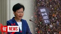 Lam to announce withdrawal of extradition bill, says source