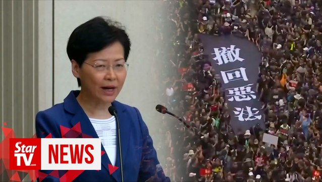 Lam to announce withdrawal of extradition bill, says source