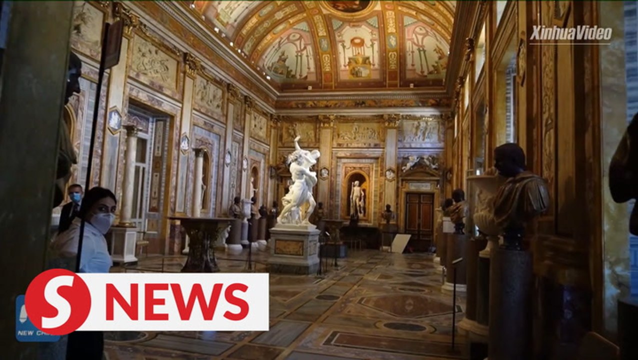 Covid-19: Rome's Galleria Borghese museum reopens