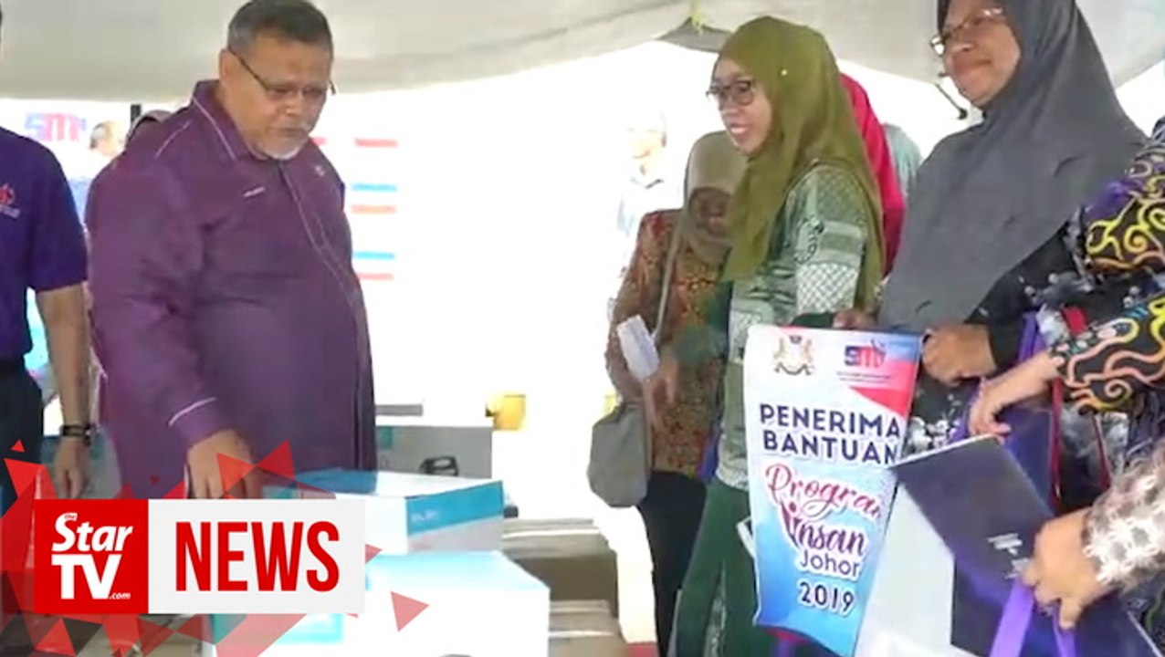 OKUs, single mothers, orang asli receive aid to run business from home